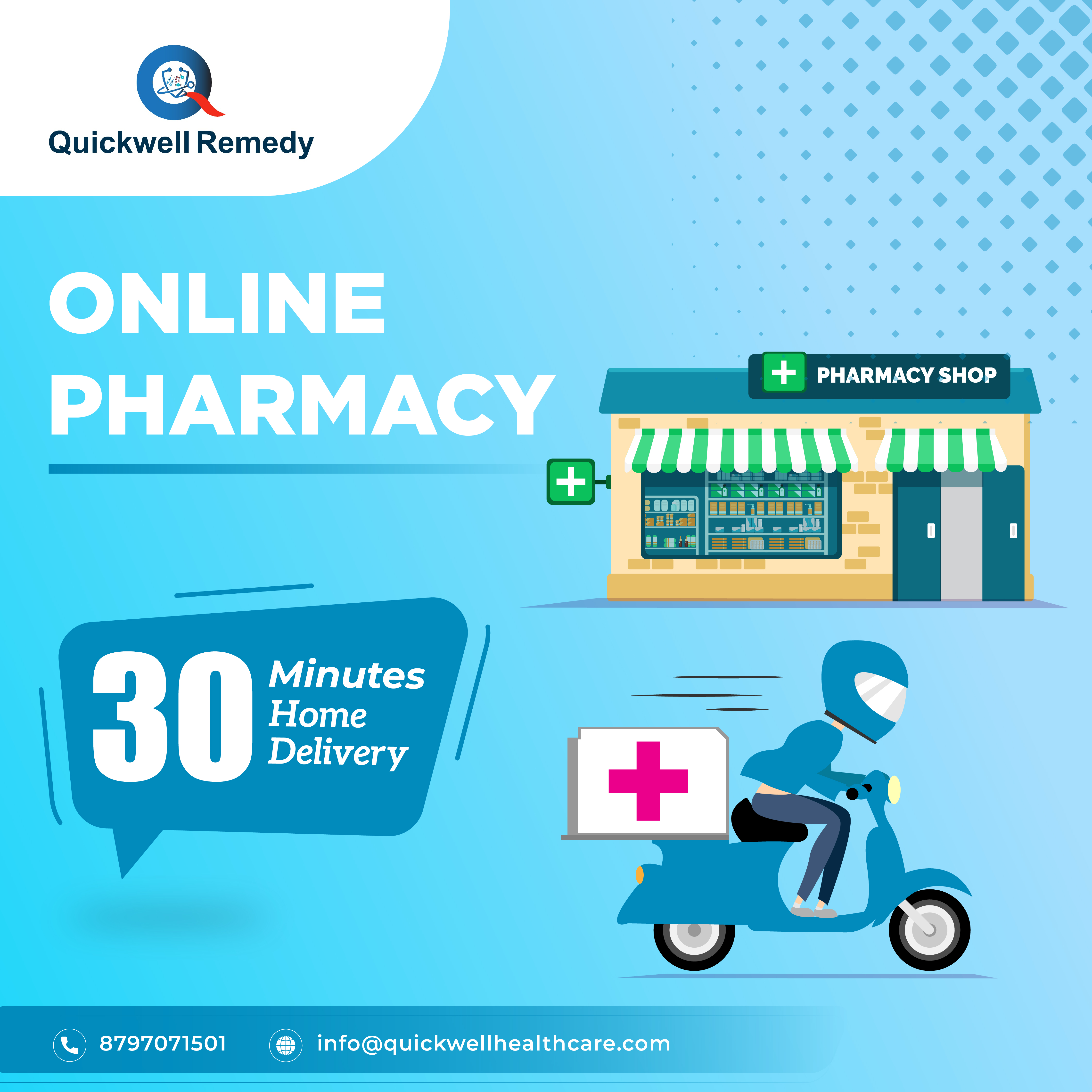 Online Pharmacy at your home within 30 minutes