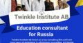 Education consultant Russia 2020 – 21 Twinkle Insti