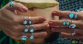 Wholesale Turquoise Gemstone Ring Collection