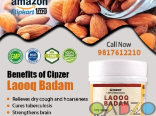 Lauq Badam is used in Cough , Asthma , and other dis