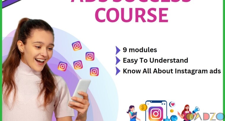 instagram ads success course banners