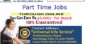 Universal Info Service is providing Online Jobs