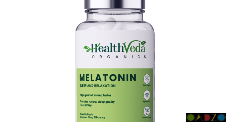 Health Veda Organics Melatonin Capsules 6mg For He