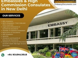 Embassies & High Commission Consulates in New Delh