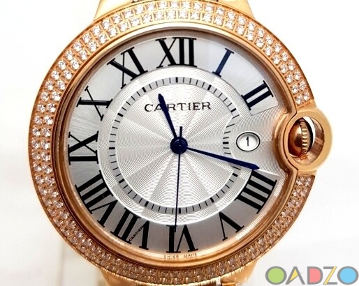Cartier Ballon Bleu De Diamond Mens Watch ( 1 )