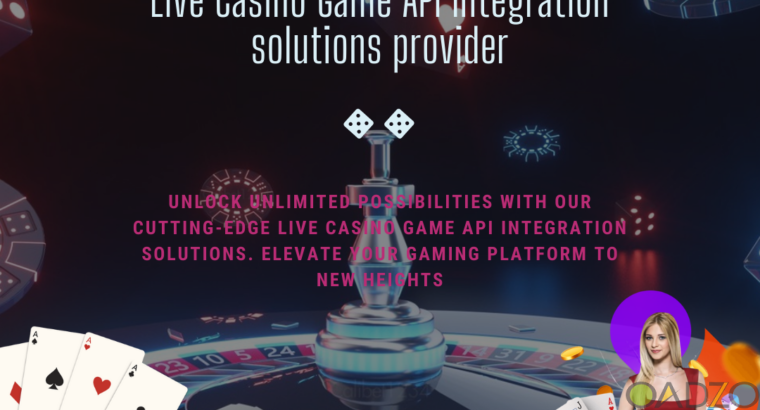 Casino Game Api Integration | Live Casino Api Prov