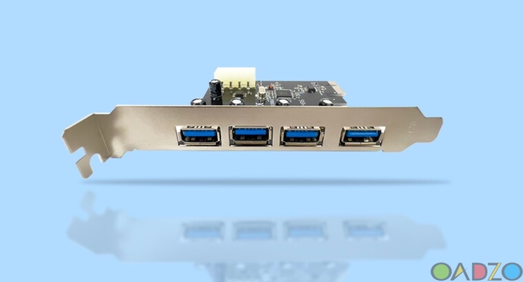 High Speed USB 3 . 0 PCI Express Card