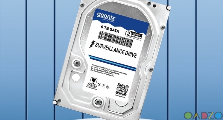 6TB Hard Disk Storage – Secure