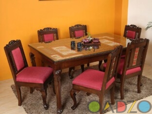 Dine in Comfort and Style : 6 – Seater Dining Table f