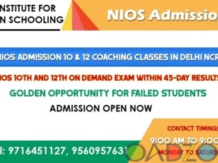 Nios Xth & XIIth open schooling registration