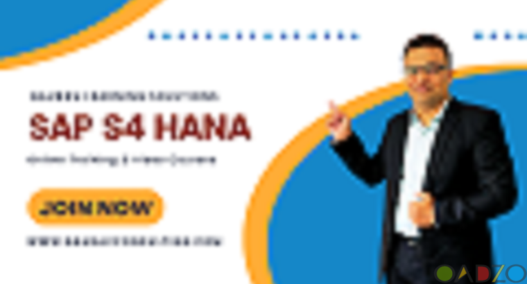 SAP S / 4 HANA Training | Gaurav Learning Solutions