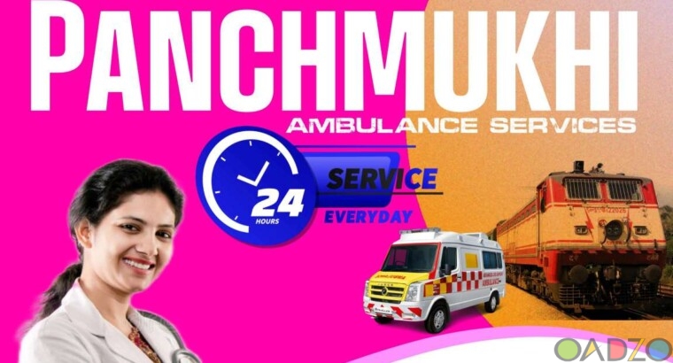 Pick Panchmukhi Air Ambulance Services in Guwahati