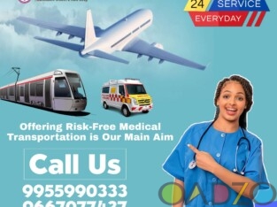 Obtain Panchmukhi Air Ambulance Services in Raipur
