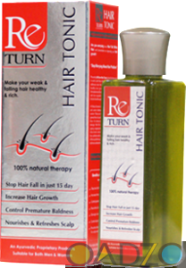 ReTurn Hair Tonic Hair Growth Vitamins Supplement