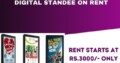 Digital Standee On Rent For Events At Rs . 3000 /-