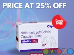 Nintib 150mg Price at 25 % Off