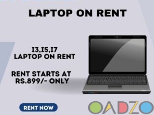 Rent A i3 , i5 , i7 Laptop In Mumbai Starts At Rs . 899
