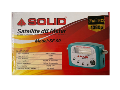 SOLID SF – 90 Satellite Analog dB Meter