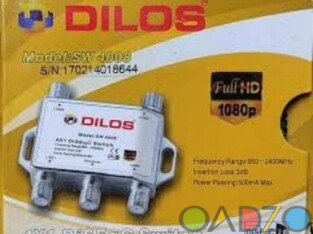 Dilos SW 4008 4in1 DiSEqC 2 . 0 Switch