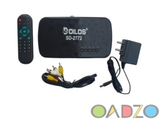 Dilos SD – 2772 MPEG – 2 SD DVB – S Digital FTA Set – Top