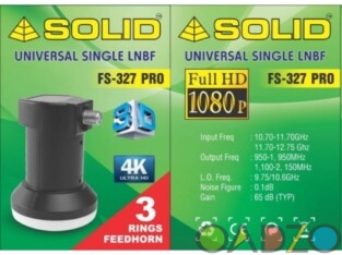 Solid FS – 327PRO Universal Single LNBF