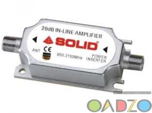 Solid ILA – 20 20dB Coaxial In Line Amplifier